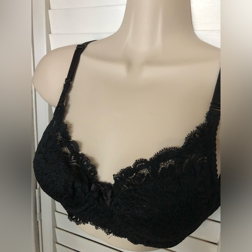 Black Lace Bra 34C